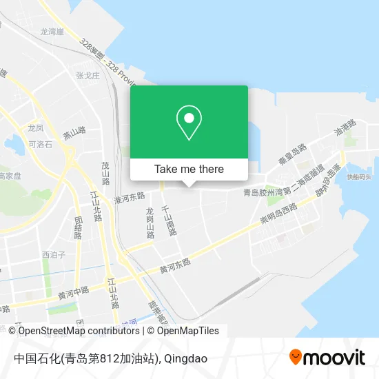 中国石化(青岛第812加油站) map