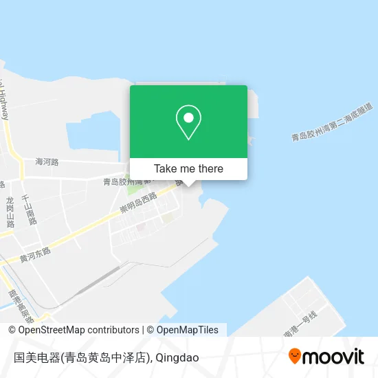 国美电器(青岛黄岛中泽店) map