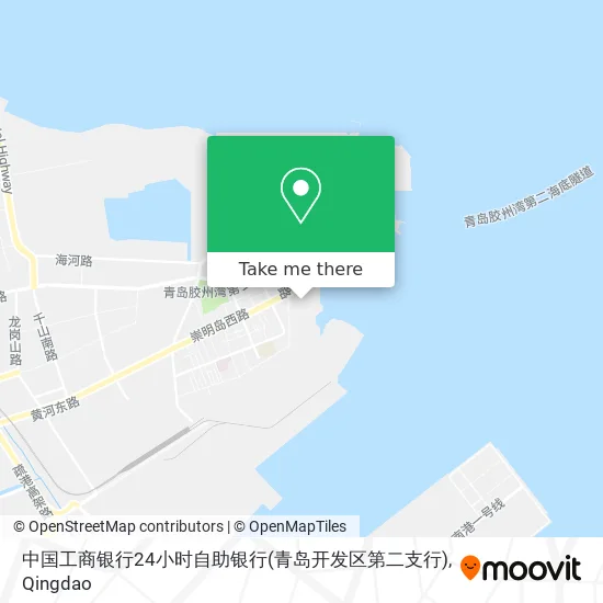 中国工商银行24小时自助银行(青岛开发区第二支行) map