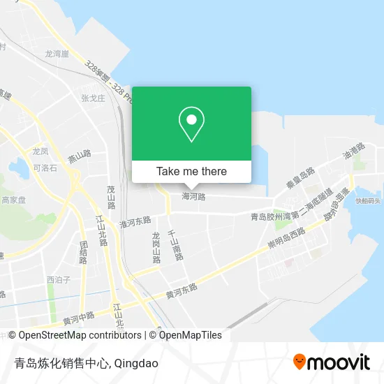 青岛炼化销售中心 map