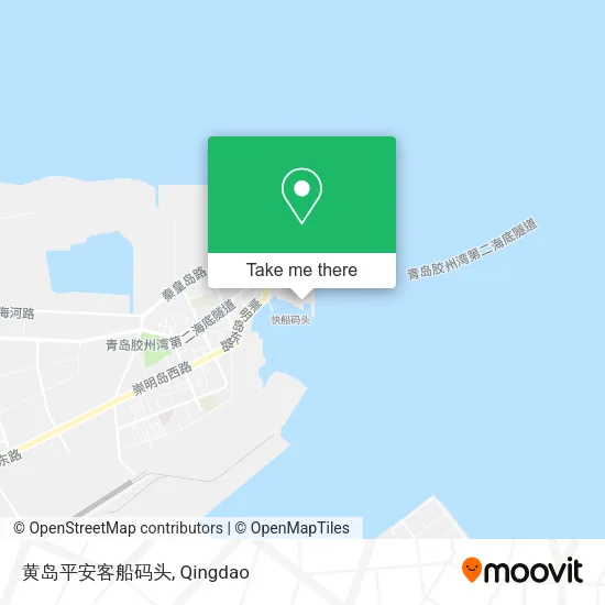 黄岛平安客船码头 map