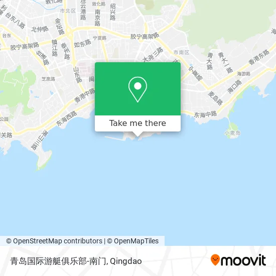 青岛国际游艇俱乐部-南门 map