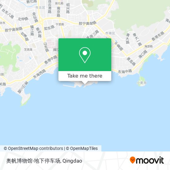 奥帆博物馆-地下停车场 map