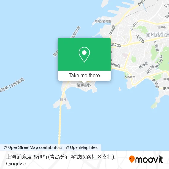 上海浦东发展银行(青岛分行瞿塘峡路社区支行) map