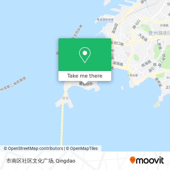 市南区社区文化广场 map