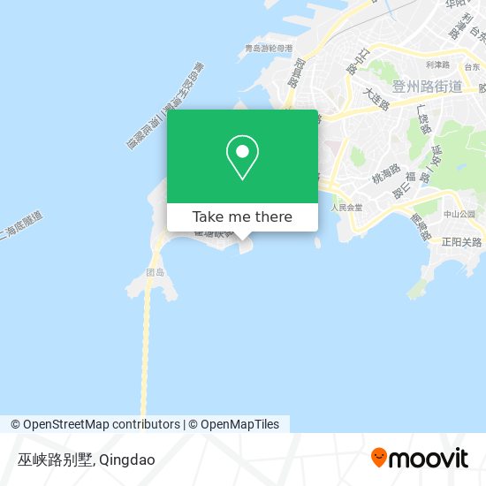 巫峡路别墅 map