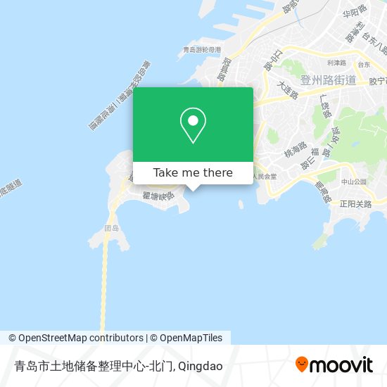 青岛市土地储备整理中心-北门 map