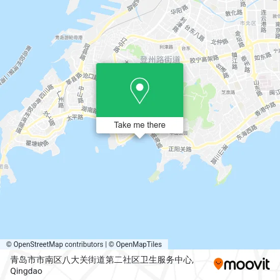 青岛市市南区八大关街道第二社区卫生服务中心 map