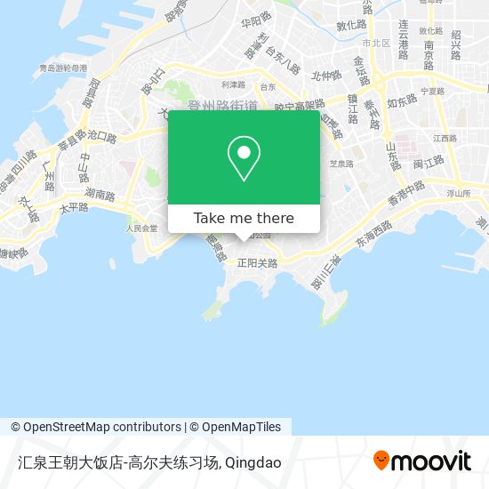汇泉王朝大饭店-高尔夫练习场 map