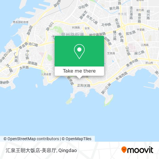 汇泉王朝大饭店-美容厅 map