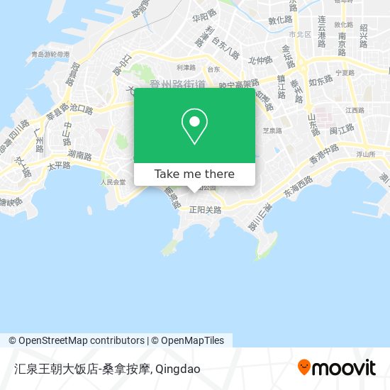 汇泉王朝大饭店-桑拿按摩 map