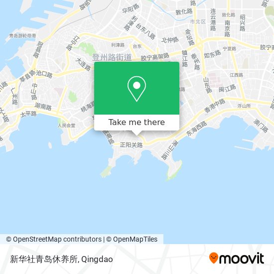 新华社青岛休养所 map