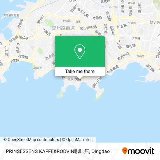 PRINSESSENS KAFFE&RODVIN咖啡店 map