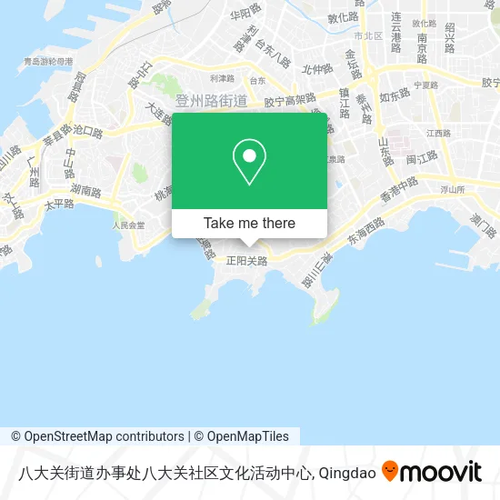 八大关街道办事处八大关社区文化活动中心 map