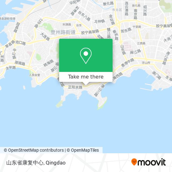 山东省康复中心 map