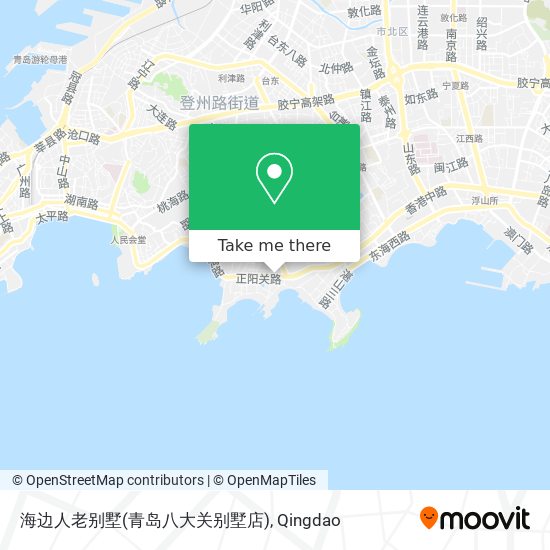 海边人老别墅(青岛八大关别墅店) map