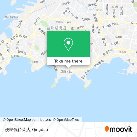 便民低价菜店 map