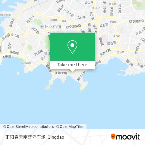 正阳春天南院停车场 map