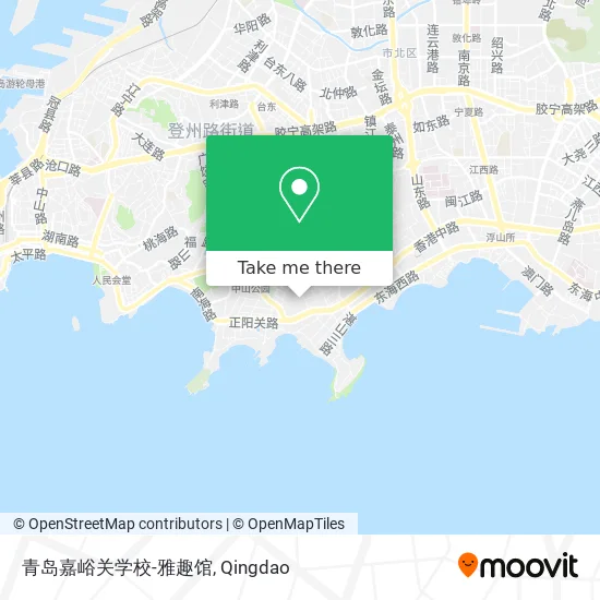 青岛嘉峪关学校-雅趣馆 map