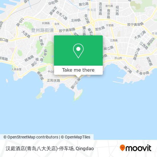 汉庭酒店(青岛八大关店)-停车场 map