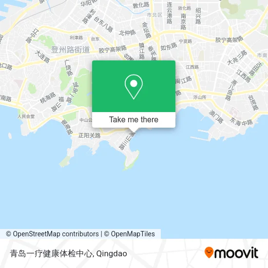 青岛一疗健康体检中心 map