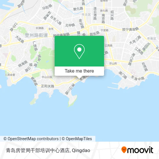 青岛房管局干部培训中心酒店 map
