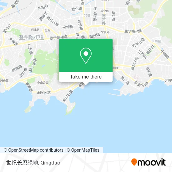 世纪长廊绿地 map