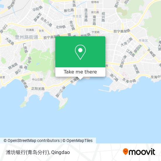 潍坊银行(青岛分行) map