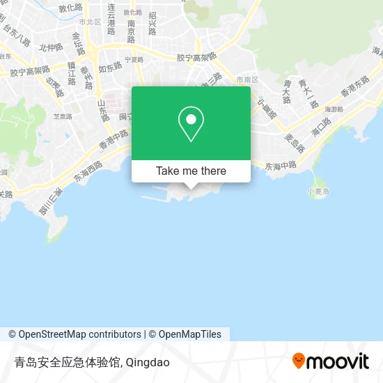 青岛安全应急体验馆 map