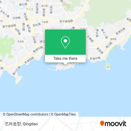 艺尚造型 map