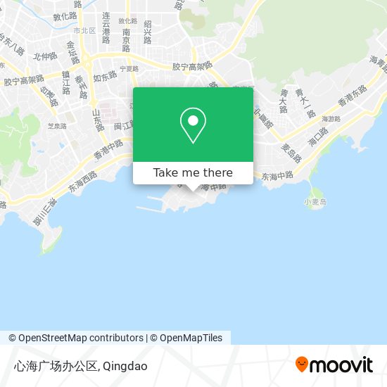 心海广场办公区 map