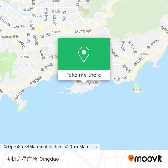 奥帆之星广场 map