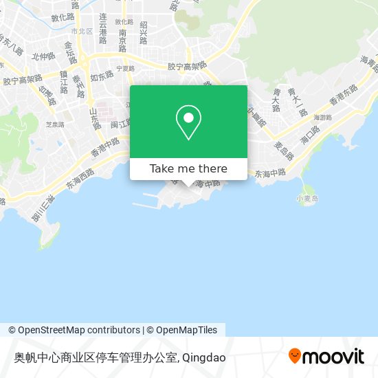 奥帆中心商业区停车管理办公室 map