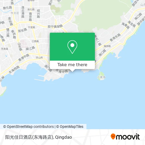 阳光佳日酒店(东海路店) map