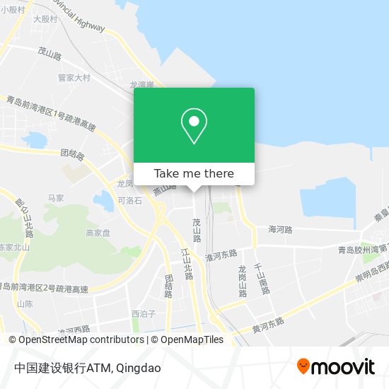 中国建设银行ATM map