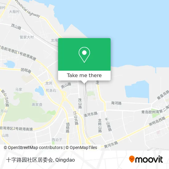 十字路园社区居委会 map