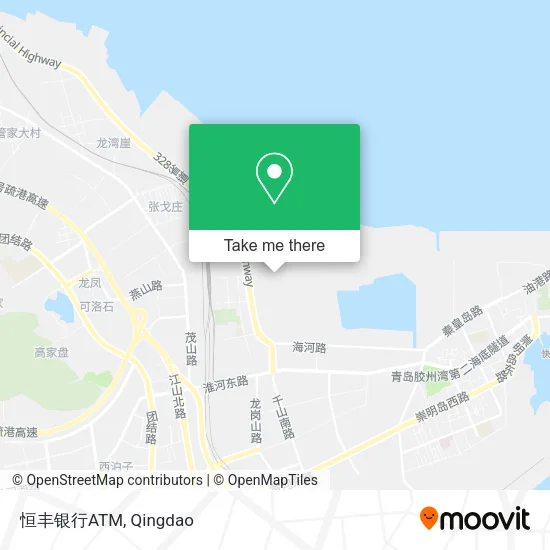 恒丰银行ATM map