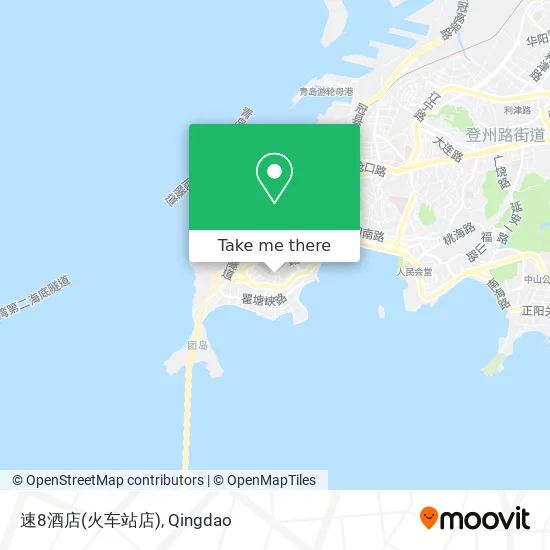 速8酒店(火车站店) map