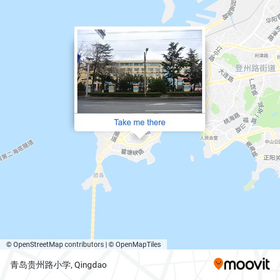 青岛贵州路小学 map