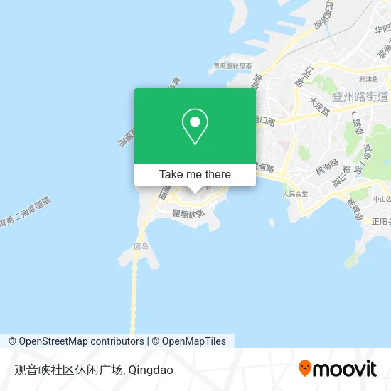 观音峡社区休闲广场 map