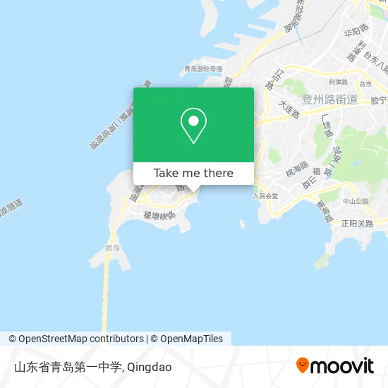 山东省青岛第一中学 map