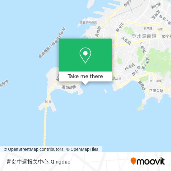 青岛中远报关中心 map