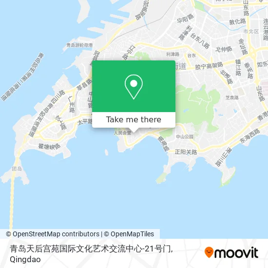 青岛天后宫苑国际文化艺术交流中心-21号门 map