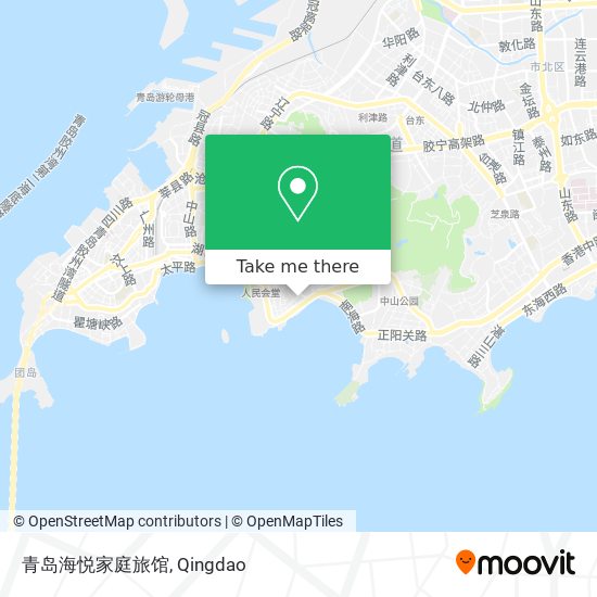青岛海悦家庭旅馆 map