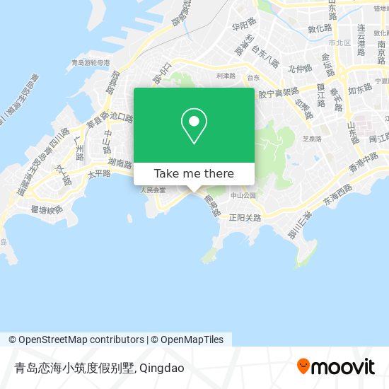 青岛恋海小筑度假别墅 map