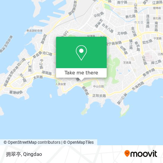 拥翠亭 map