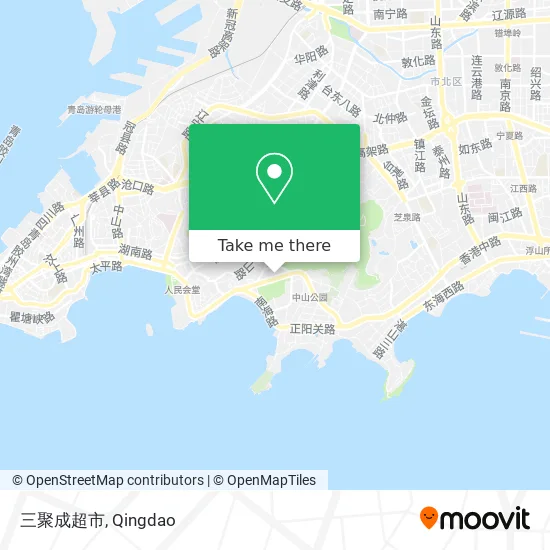 三聚成超市 map