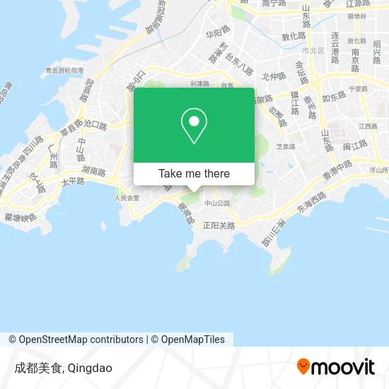 成都美食 map