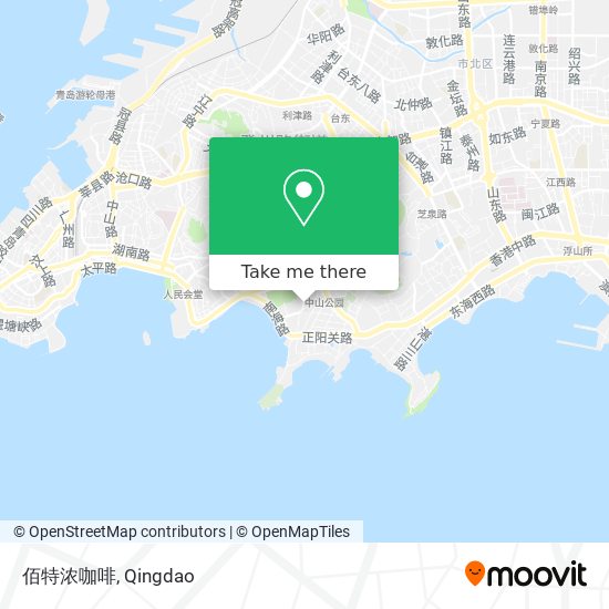 佰特浓咖啡 map