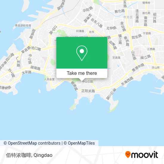 佰特浓咖啡 map